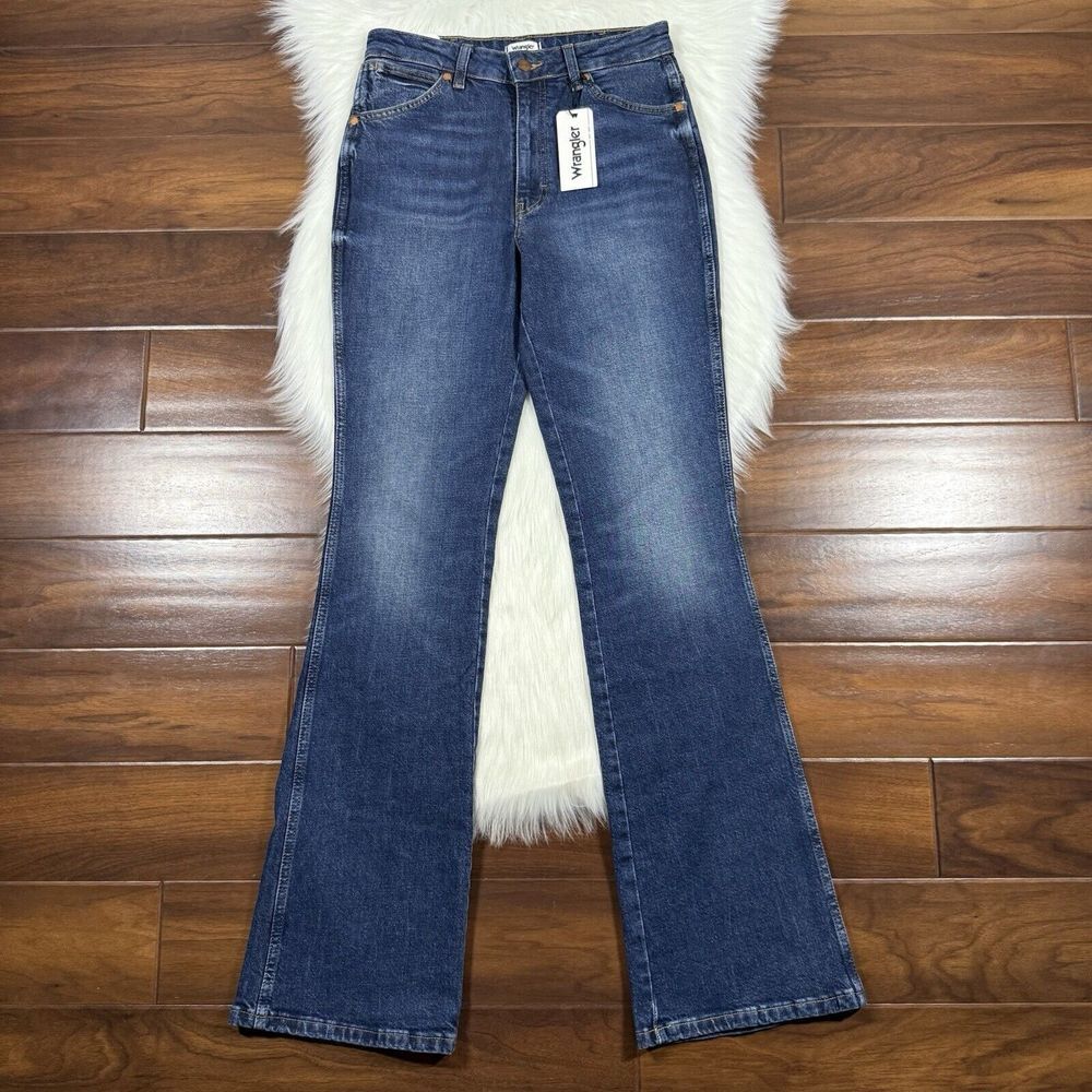 Wrangler Women's Size 28 X 36 Long Westward 626 High Rise Bootcut Denim Jeans